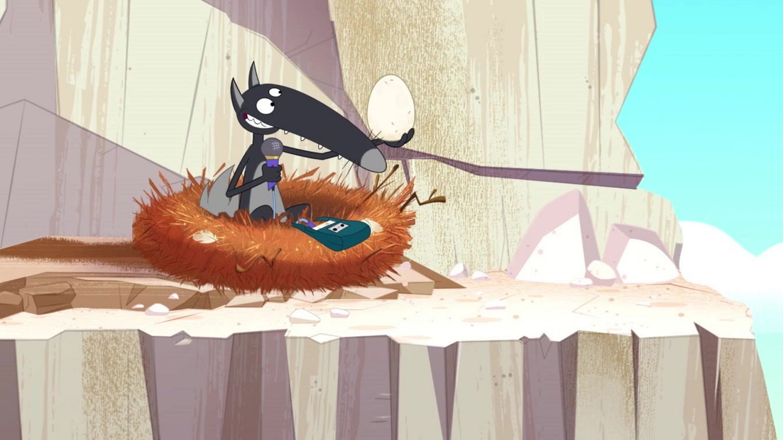 El lobo que quería ser enviado especial - Lobo | Ver