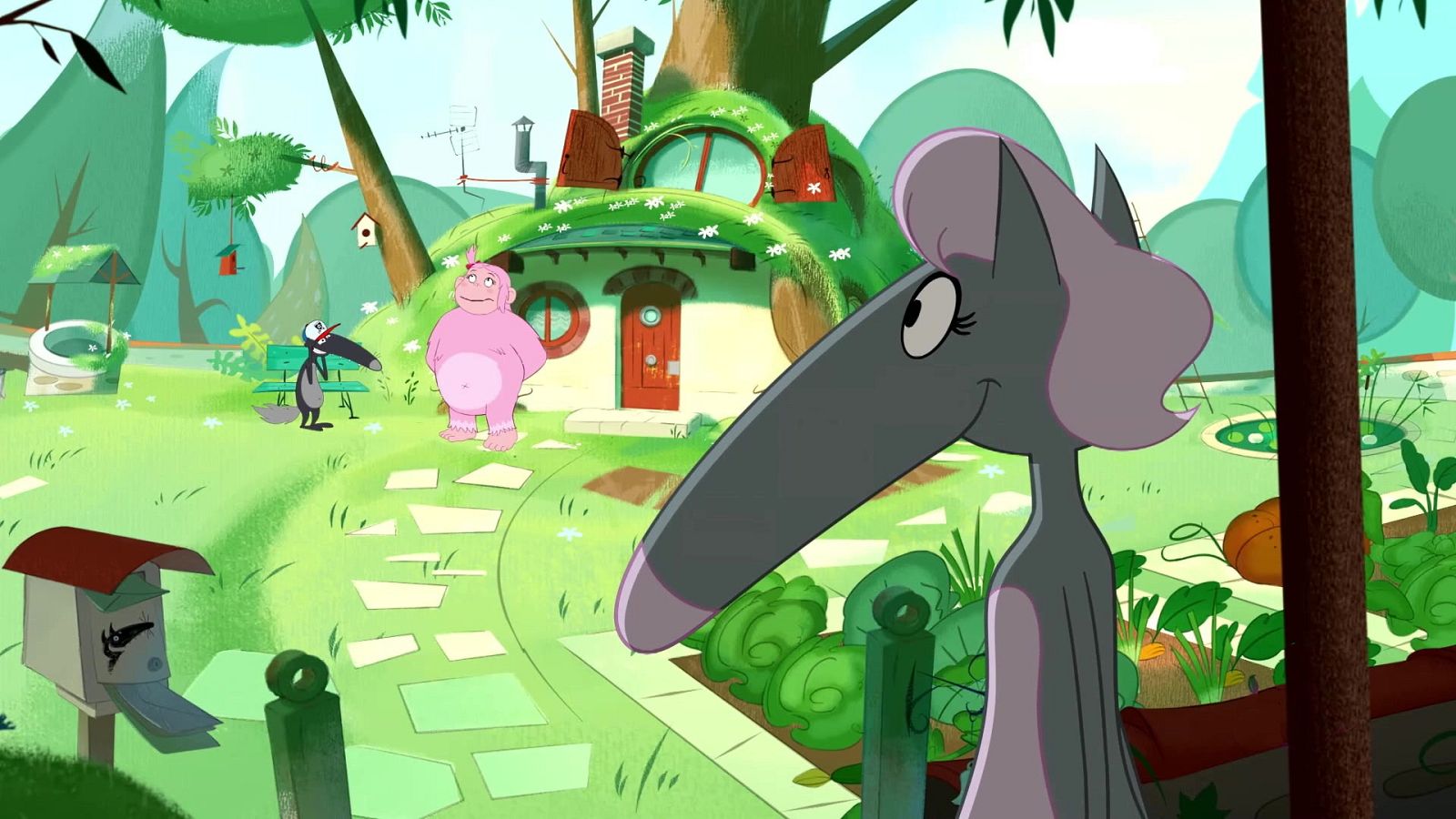 El lobo que quería saber qué piensan de él - Lobo | Ver