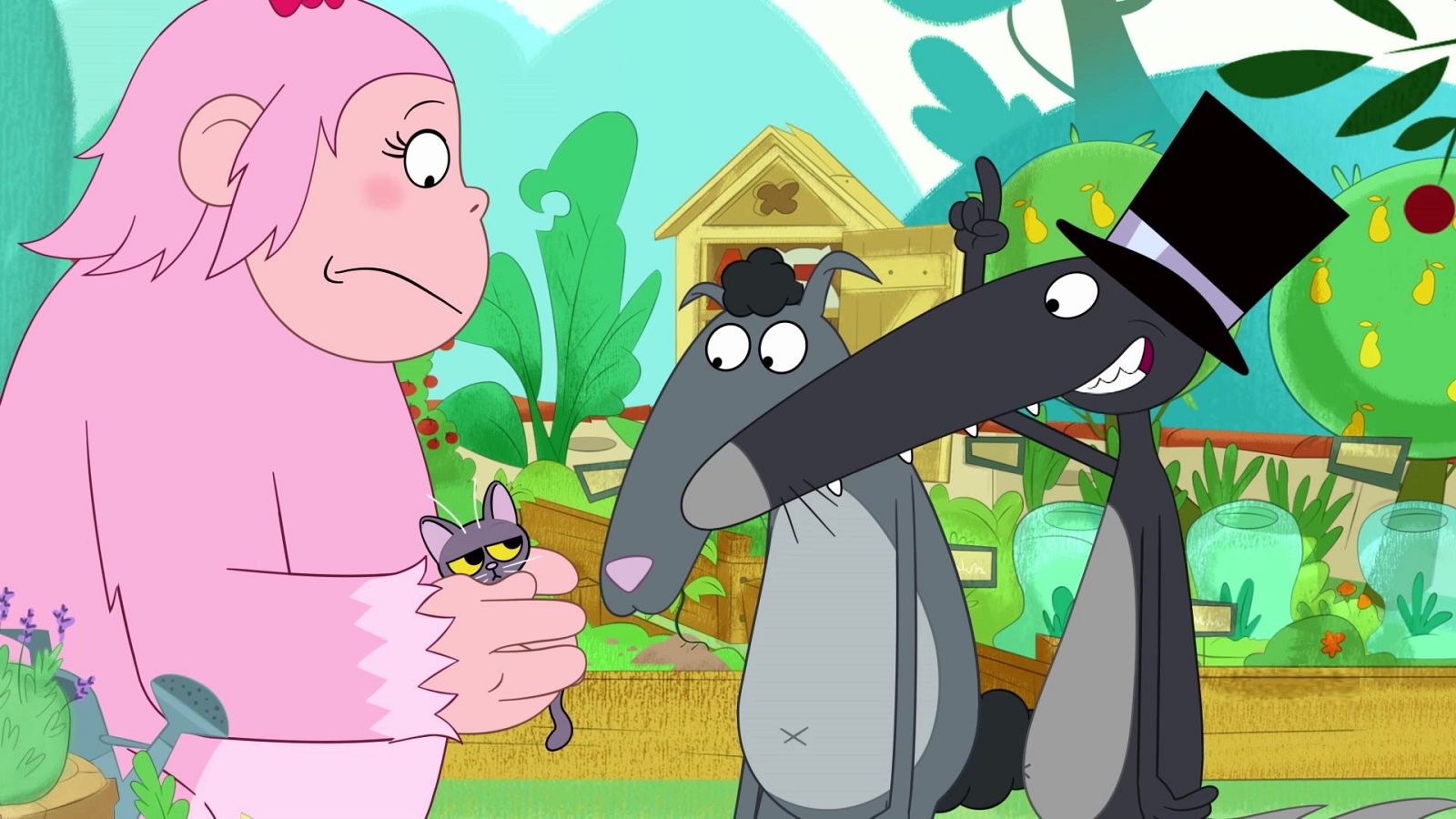 El lobo que quería ser veterinario - Lobo | Ver