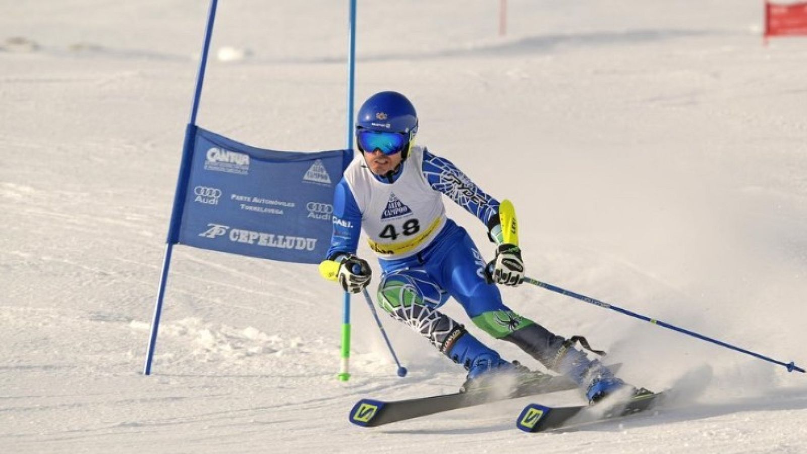 El esquí, la nueva pasión del exciclista Samuel Sánchez | Ver