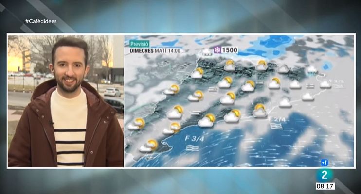 El temps - Dels núvols i els ruixats matinals al sol de la tarda