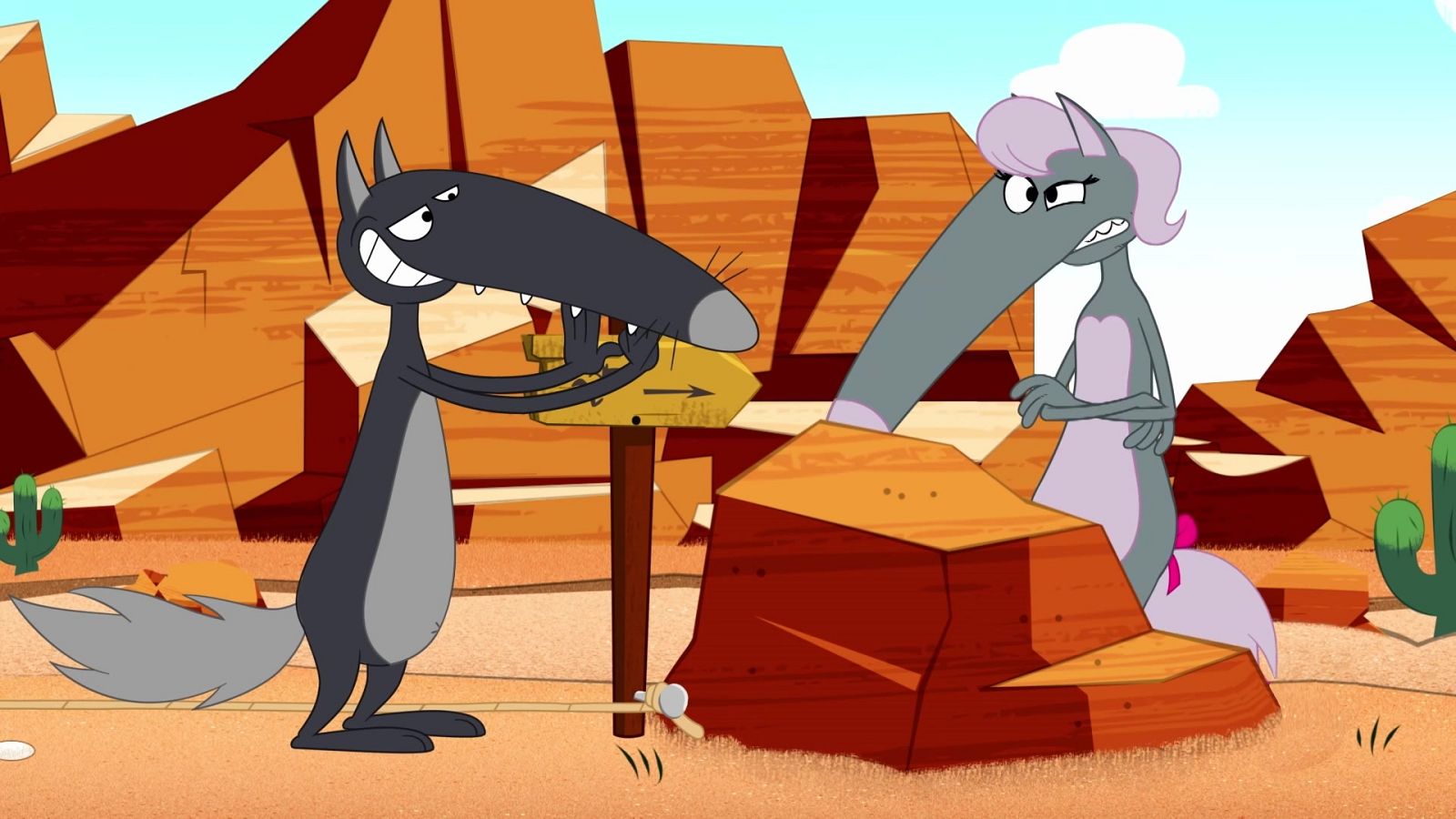 El lobo que quería ganar sin hacer trampas - Lobo | Ver