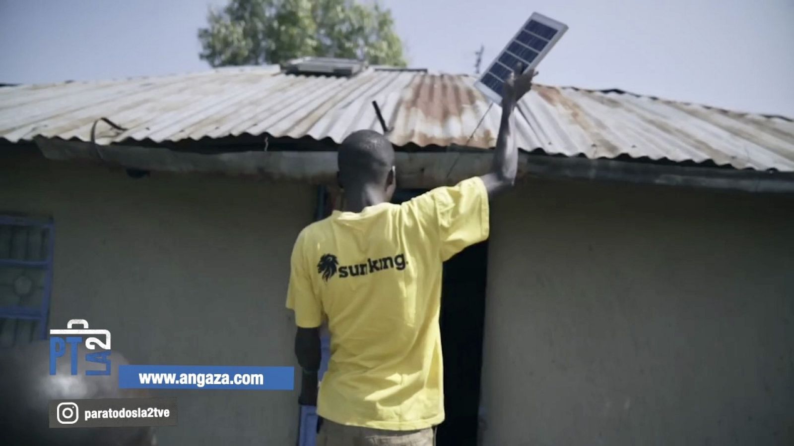 Placas solares en África. Proyecto Angaza