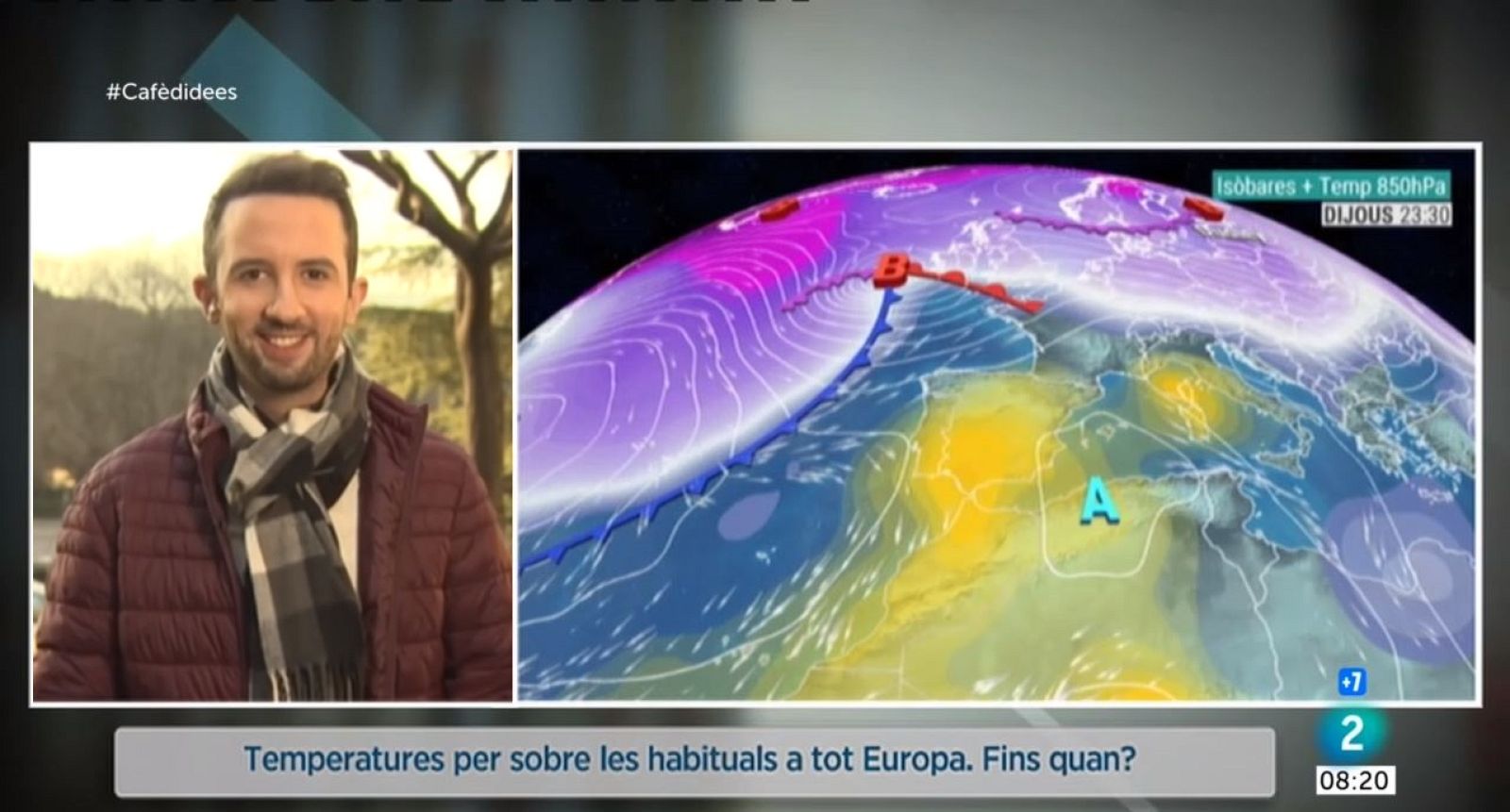 El Temps (1702/2022) - Aquest dijous tindrem força sol, alguns núvols alts i mitgencs al matí, i fortes ventades al sud