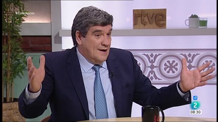 Cafè d'idees - Escrivá: "Plantejarem un ERTE sectorial a les agències"