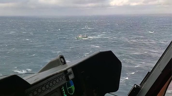 La hora de La 1 - Suspendida la búsqueda de supervivientes del pesquero