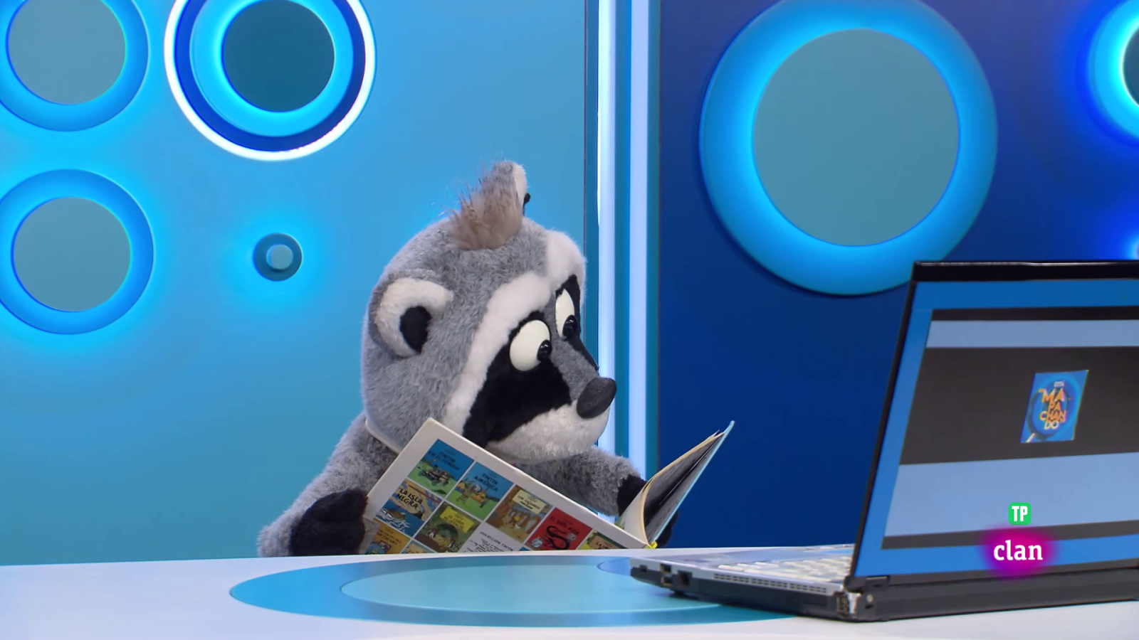 'Está mapachando' - Mapache lector y más - Aprendemos en Clan | Ver