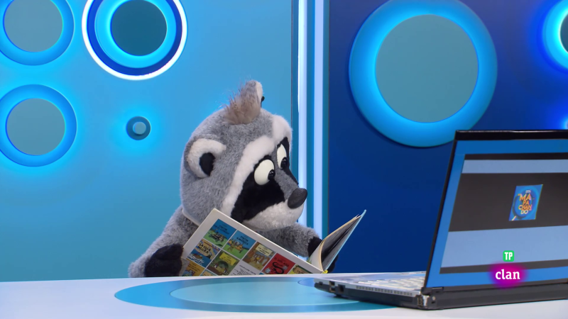 'Est� mapachando' - Mapache lector y m�s - Aprendemos en Clan | Ver