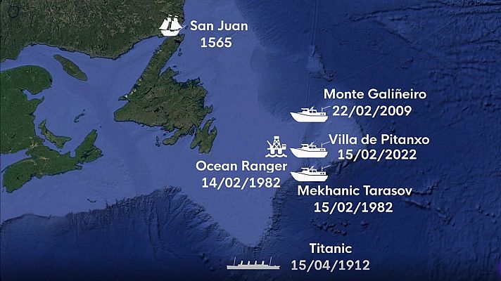 Telediario 1 - Las peligrosas aguas de Terranova