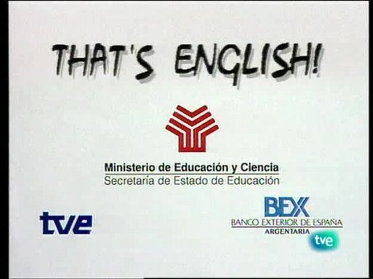 That's English - Módulo 6 - Unidad 6 - Programa 3