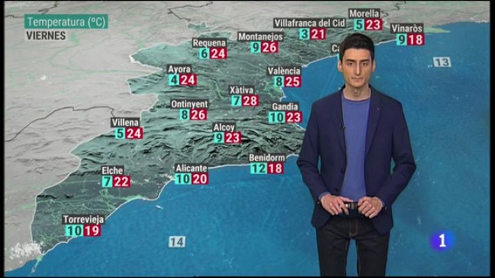 L'informatiu - Comunitat Valenciana - El tiempo en la Comunitat Valenciana - 17/02/22