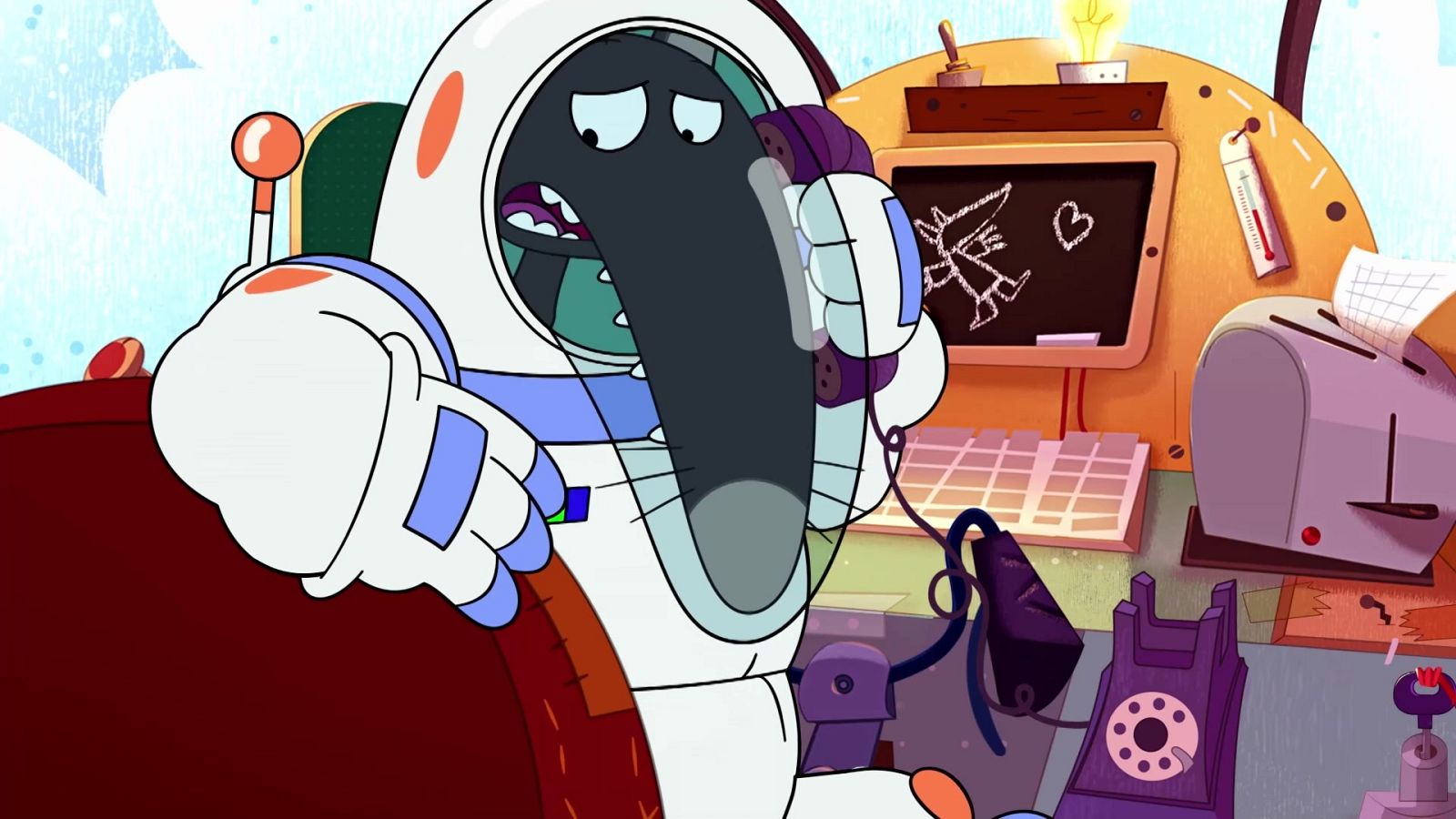 El lobo que quería librarse de todas las pulgas - Lobo | Ver