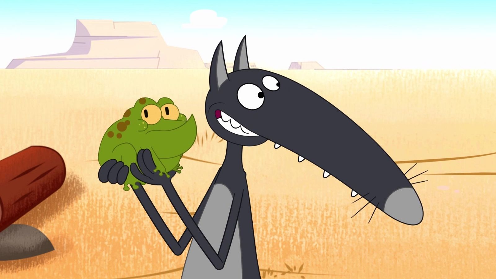 El lobo que quería dejar de tener miedo a los sapos - Lobo | Ver