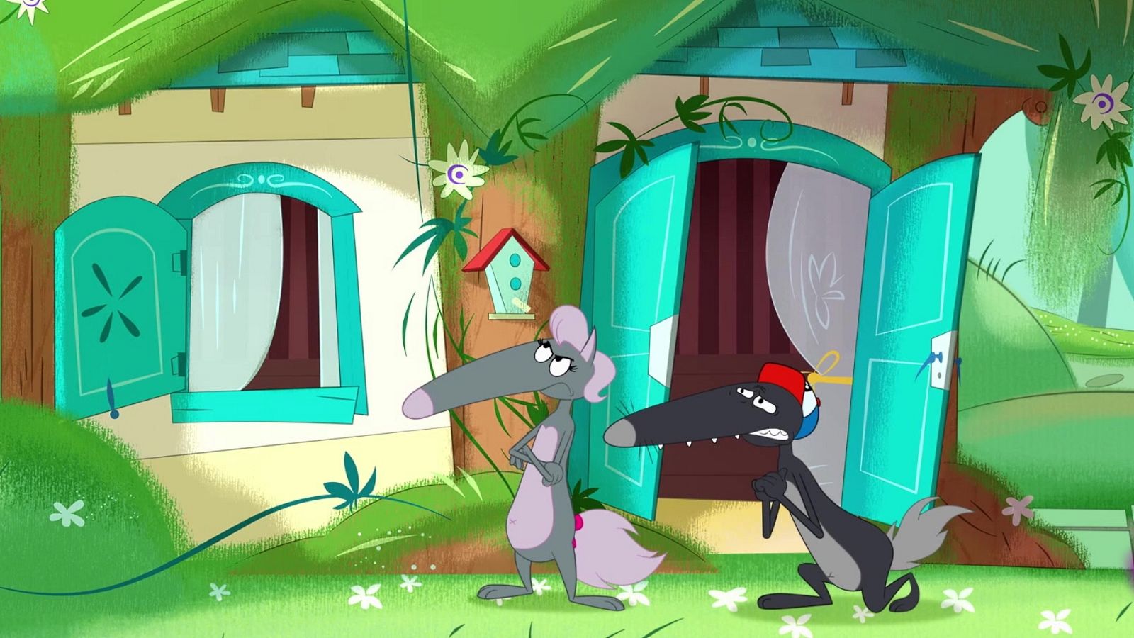 El lobo que quería ser fan de Lupe - Lobo | Ver