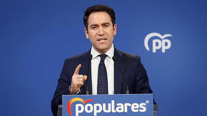 Telediario 2 - Las acusaciones entre Egea y Ayuso aviva la crisis del PP