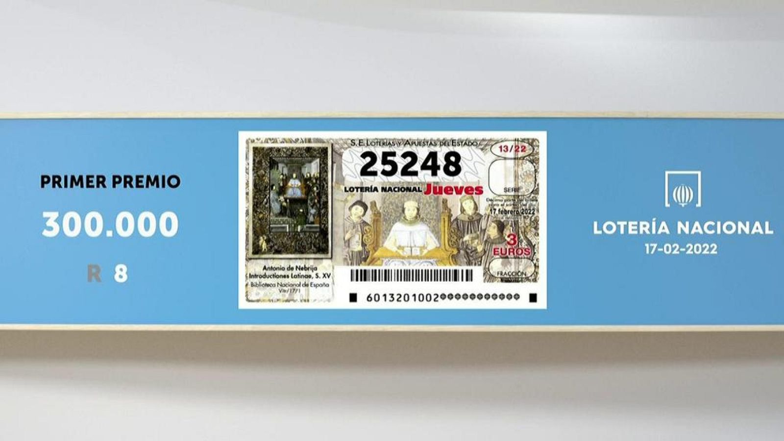 Sorteo de la Lotería Nacional del 17/02/2022 - Ver ahora