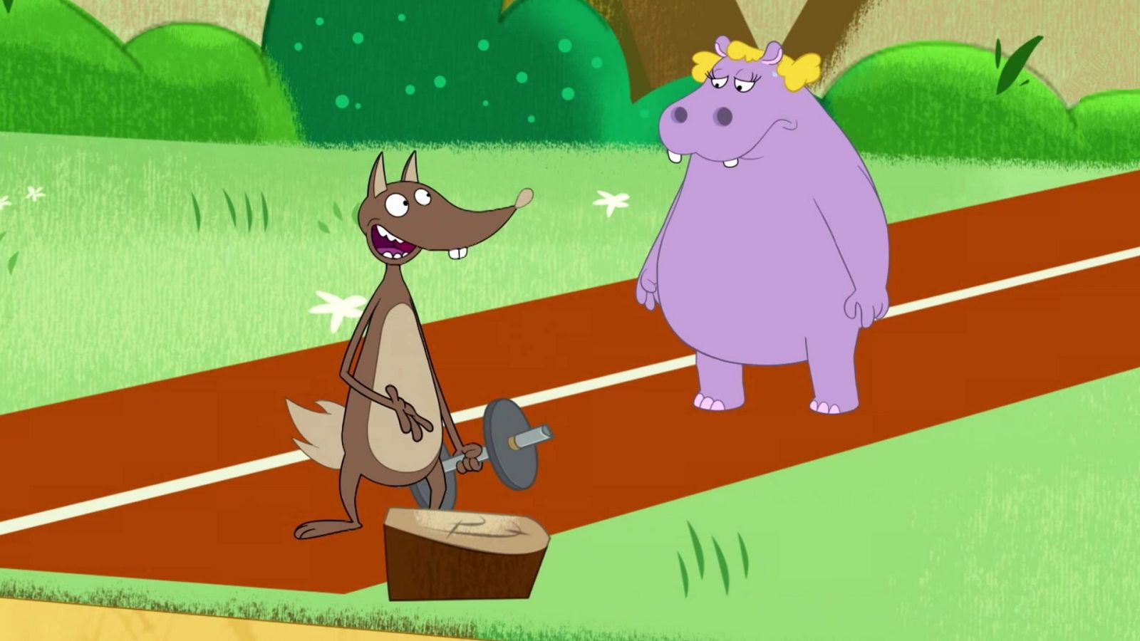 El lobo que quería contentar a Hipoleta - Lobo | Ver