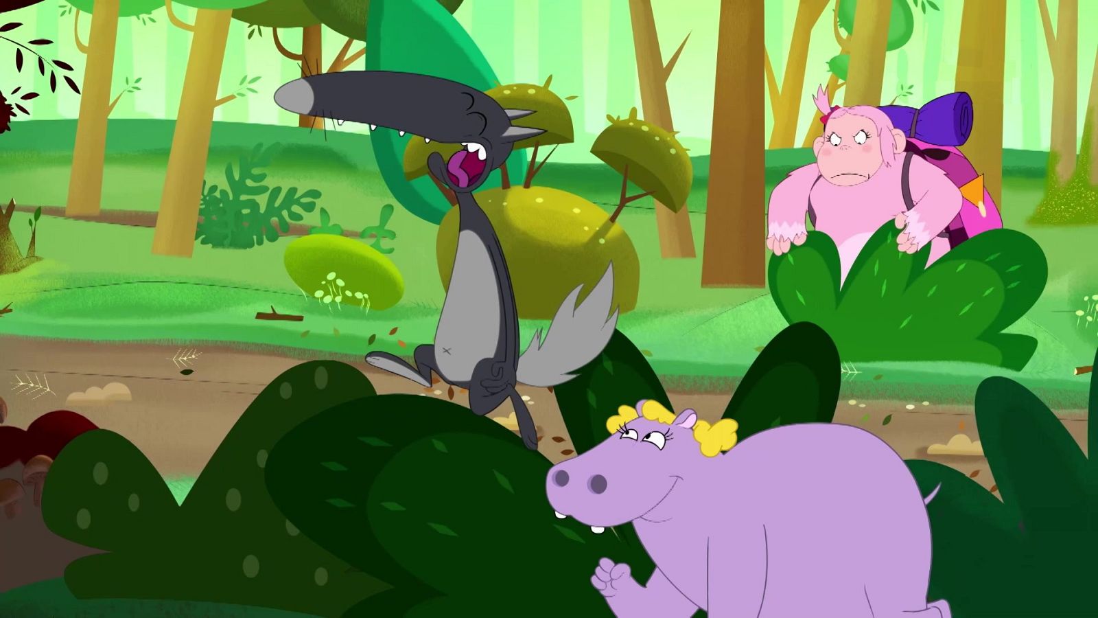 El lobo que quería dar una sorpresa - Lobo | Ver