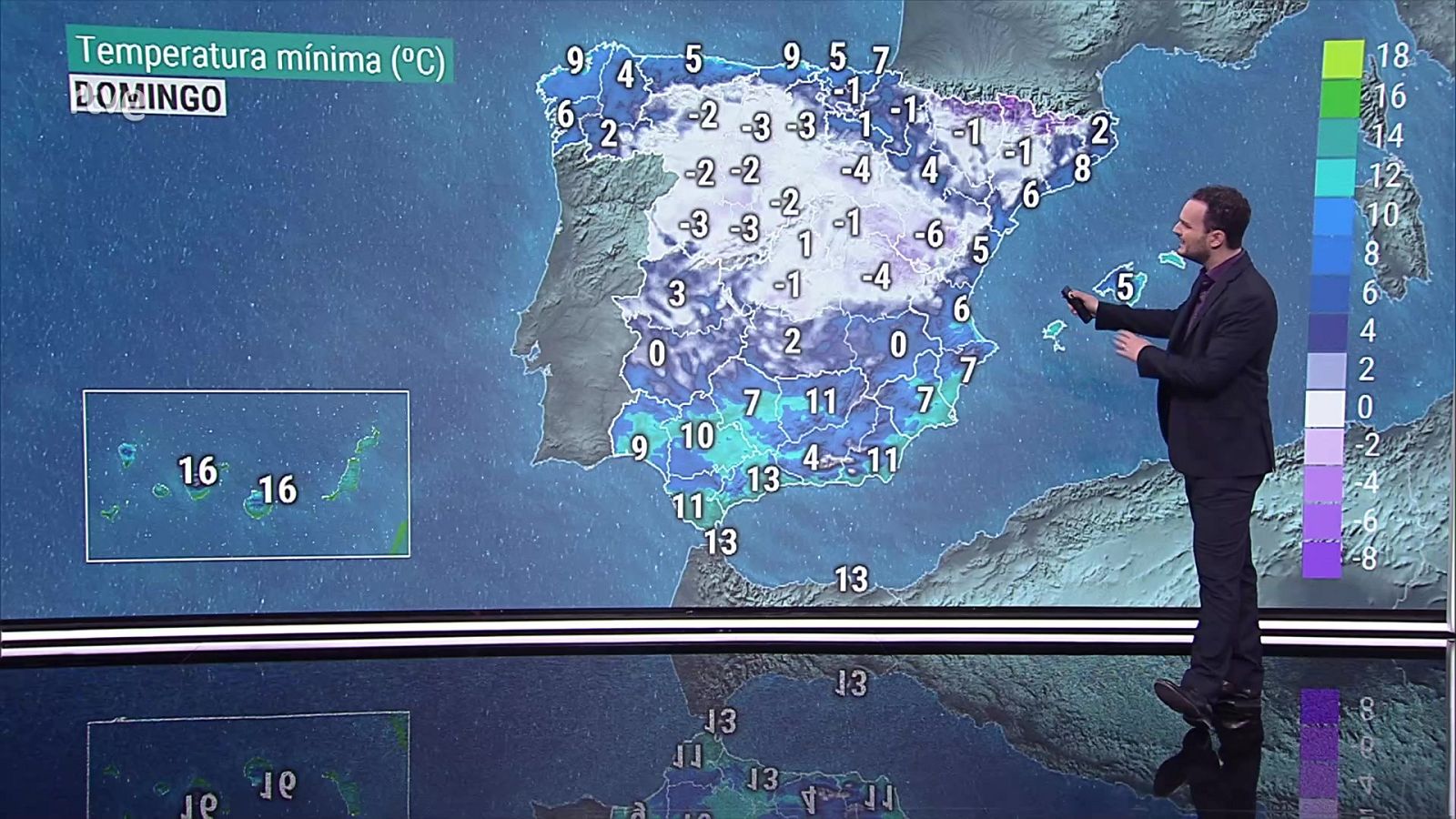 Viento fuerte o con intervalos de fuerte en puntos del tercio oriental peninsular, Baleares y Canarias - ver ahora