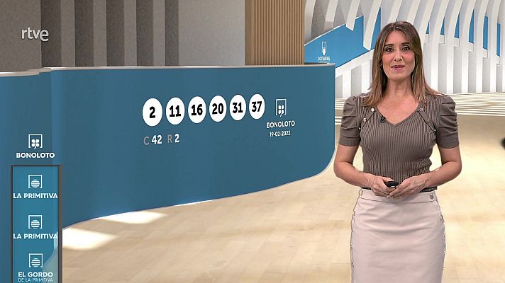 Loterías - Sorteo de la Bonoloto y Primitiva del 19/02/2022