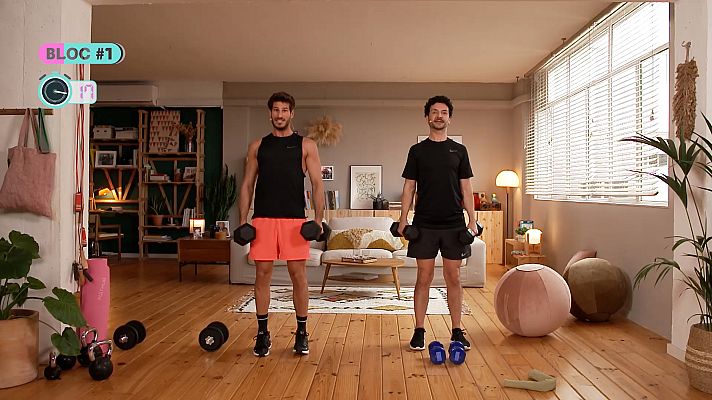 FitMés - Cesc Escolà i Raül Balam fan rutina de força