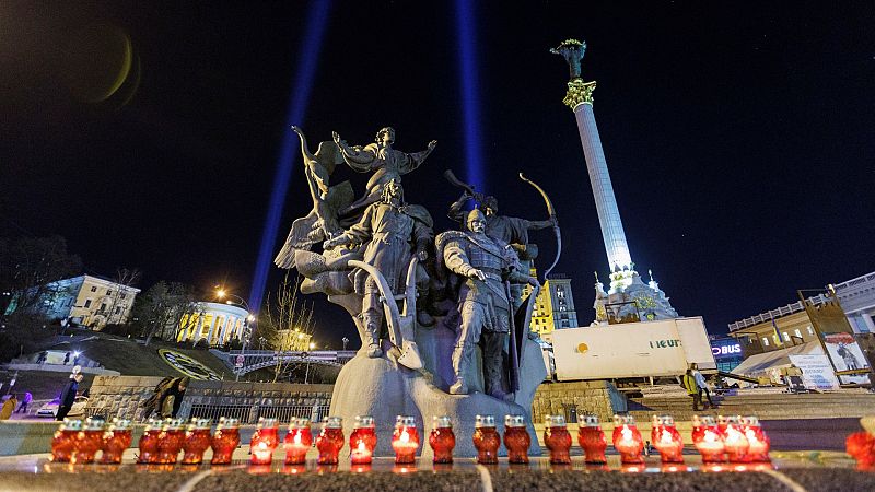 Ucrania conmemora el aniversario de la revolución del Maidán