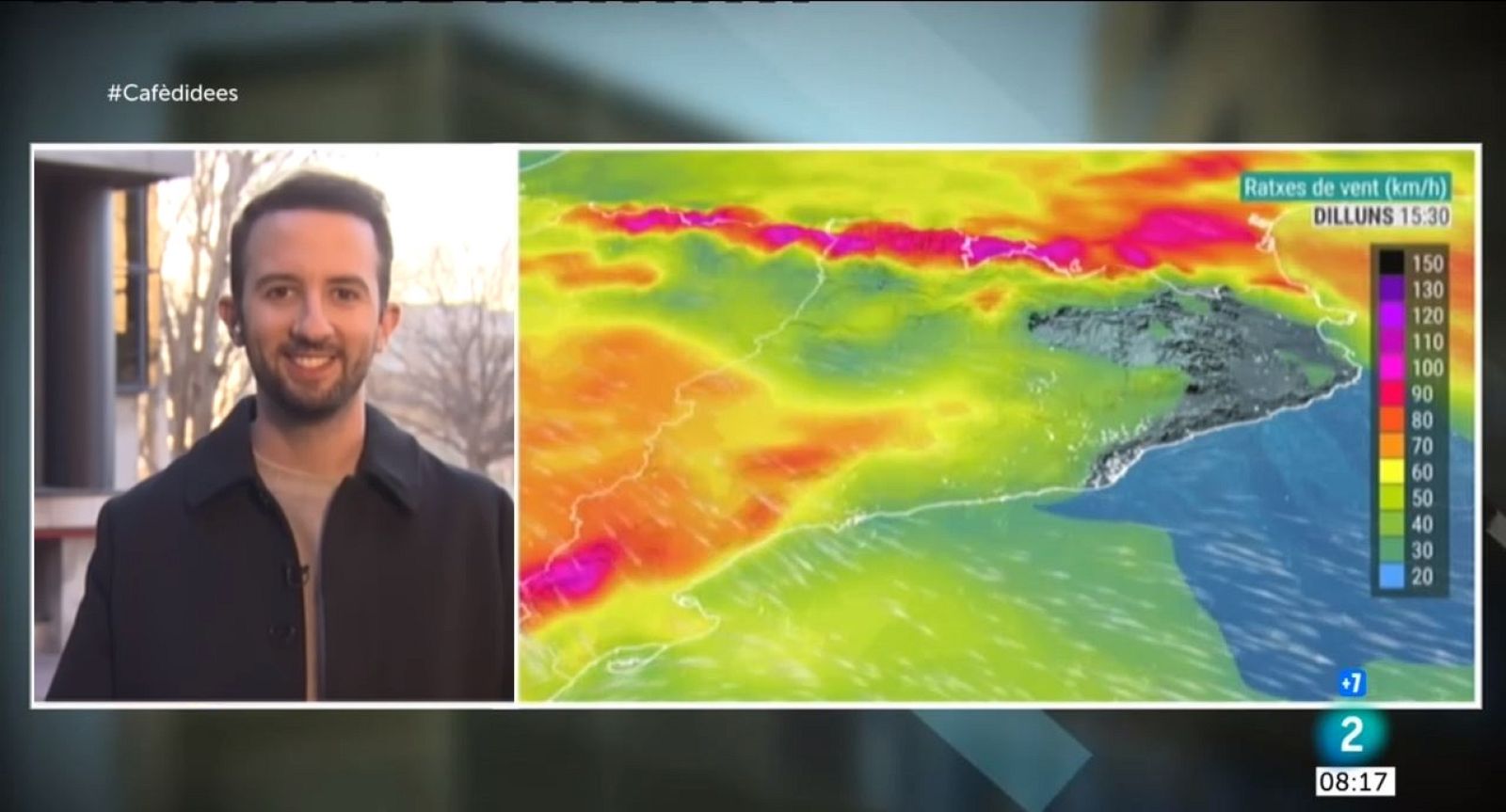 El Temps (21/02/2022) - Les temperatures diürnes pujaran i s'enfilaran fins els 16/20 ºC i assoliran els 22 ºC al litoral i prelitoral