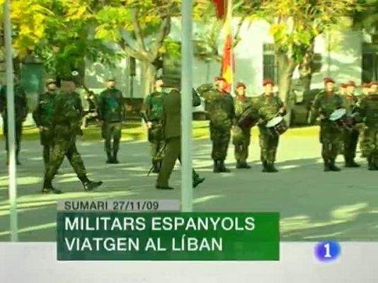 L'informatiu - Comunitat Valenciana - L'informatiu Comunitat Valenciana - 27/11/09