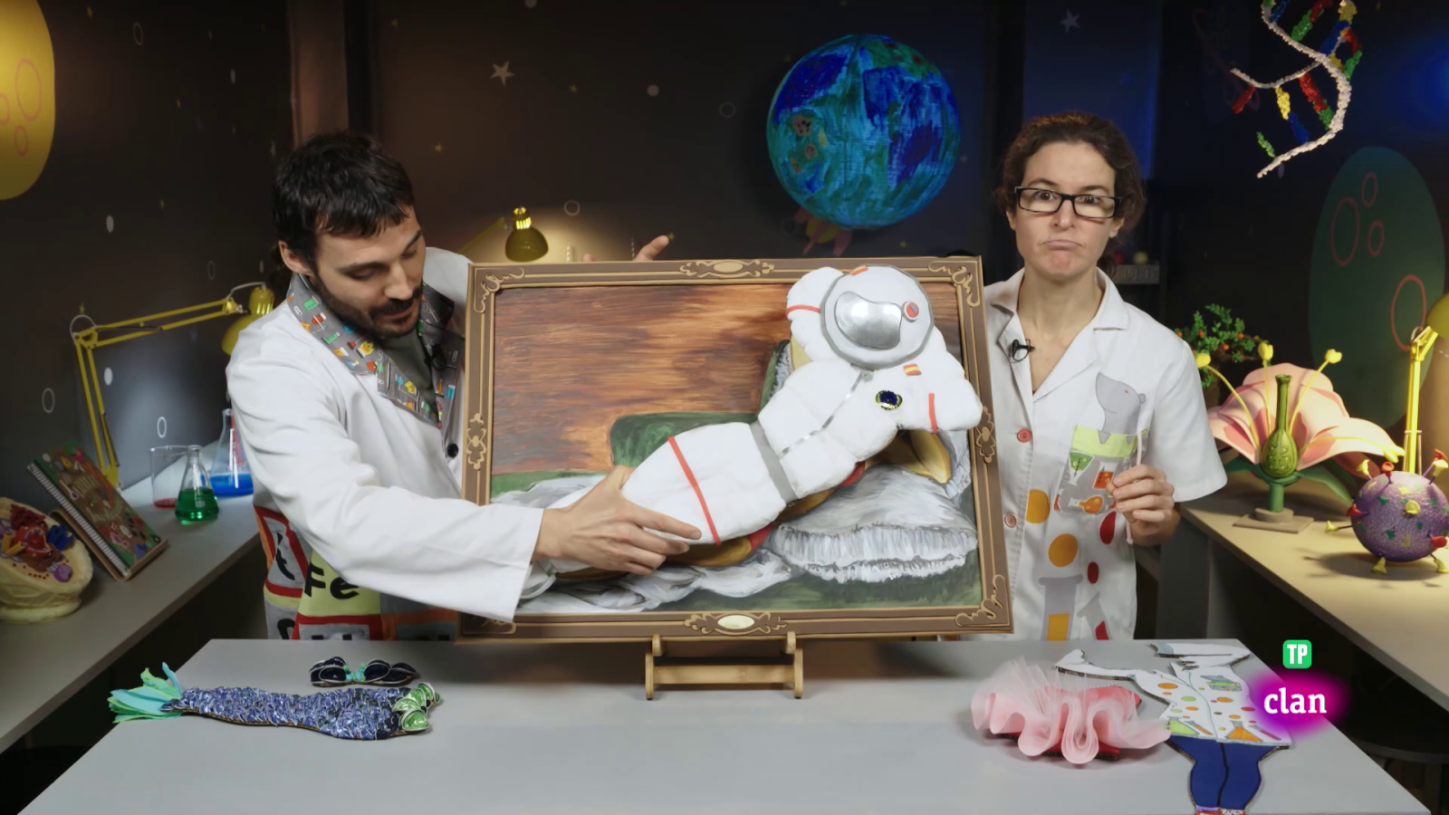 RETO - La maja y el majo vestidos - Aprendemos en Clan | Ver