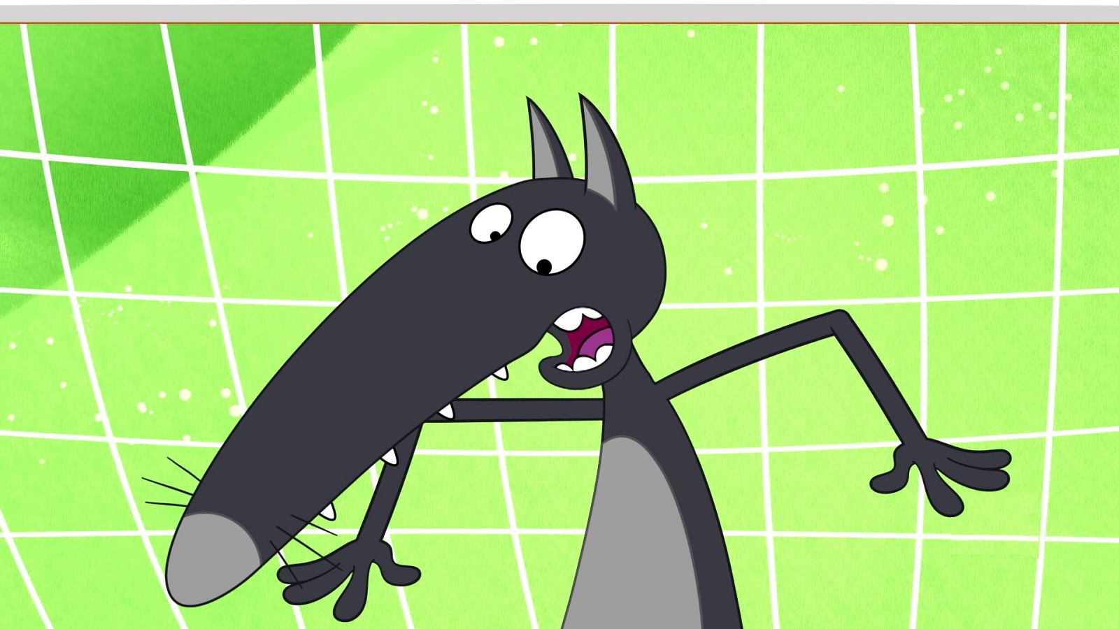 El lobo que quería tener mega reflejos - Lobo | Ver