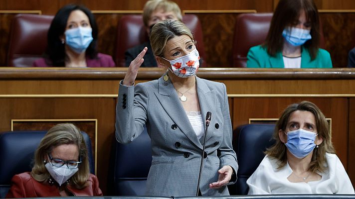 Informativo 24h - Díaz dice al PP que no está "capacitado" para gobernar en una sesión parlamentaria marcada por la crisis en el partido de Casado