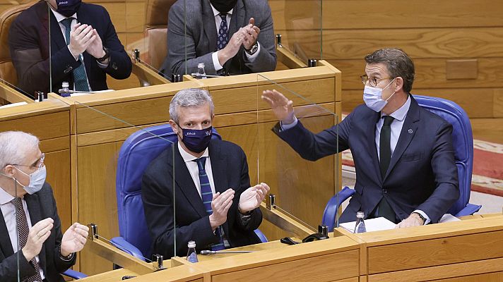 Informativo 24h - Feijóo: "No hay que elegir entre Galicia y PP"