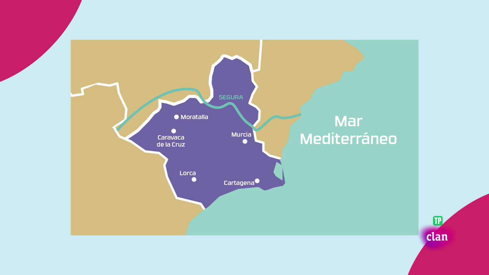 CIENCIAS SOCIALES - ¡Murcia, qué geografía tienes! - Aprendemos en Clan | Ver
