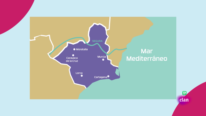 CIENCIAS SOCIALES - �Murcia, qu� geograf�a tienes! - Aprendemos en Clan | Ver