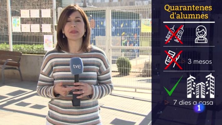 L'Informatiu - Primer dia sense quarantenes a les escoles