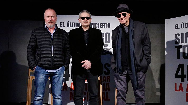 Telediario 1 - Siniestro Total se despide con un concierto final en Madrid
