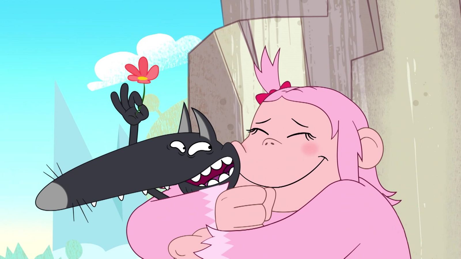 El lobo que quería hacer feliz a todo el mundo 1ª Parte - Lobo | Ver