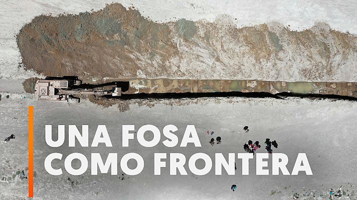 Modo Digital - Chile repara la zanja fronteriza que separa Colchane de Bolivia