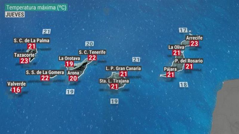 El tiempo en Canarias - 24/02/2022