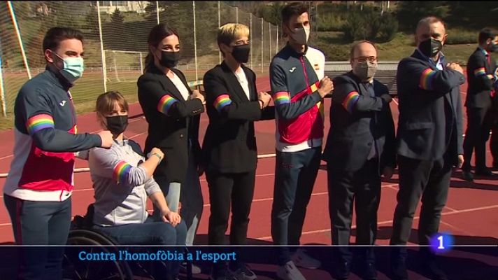 Informatiu Balear - Contra l'homofòbia a l'esport
