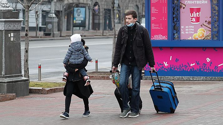 Modo Digital - Guerra en Ucrania: el pánico se extiende y miles de ciudadanos huyen al oeste