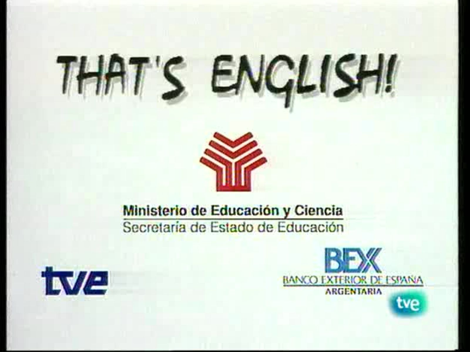 That's English - Traditions 1 - That's English | Ver