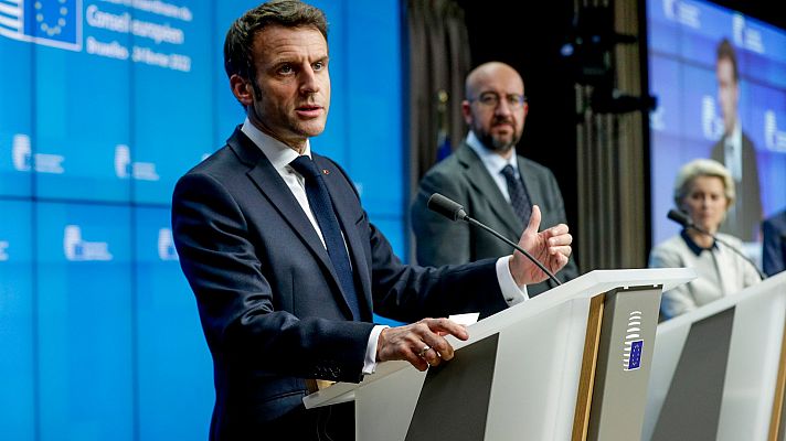 Telediario 1 - La UE acuerda sanciones "masivas" contra Rusia