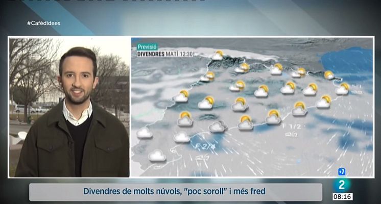 El temps - Molts núvols i "poc soroll"