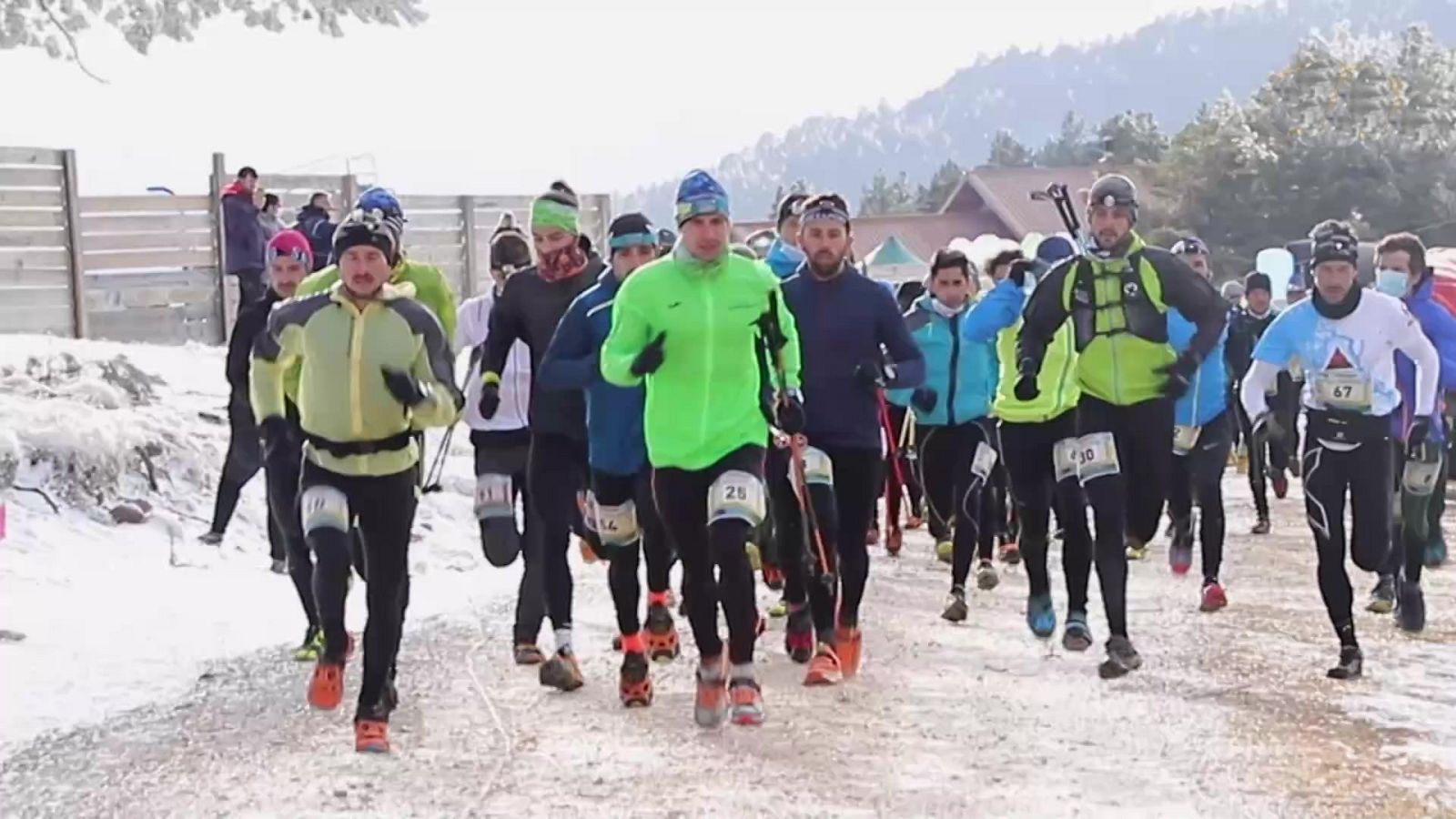 Deportes de invierno - Copa de España de Snow Running - Vinuesa (Soria) - ver ahora