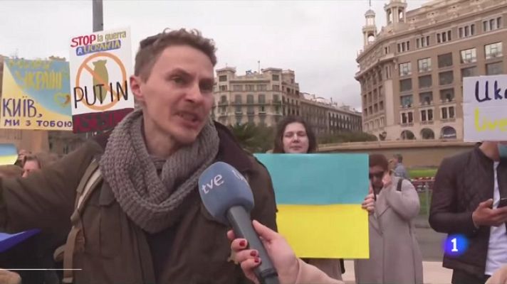 L'Informatiu - Els familiars ucraïnesos pateixen en la distància