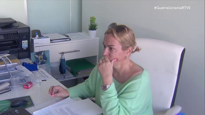 Telediario 1 - Los rusos que viven en España esperan que la paz se restablezca cuanto antes