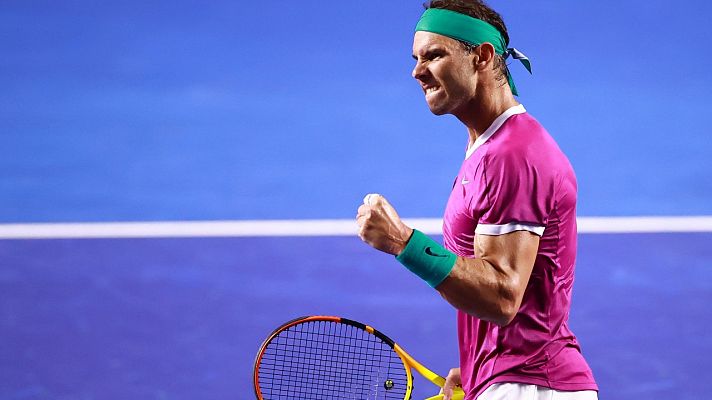 Telediario 1 - Nadal vence a Paul y se jugará la semifinal de Acapulco con Medvedev