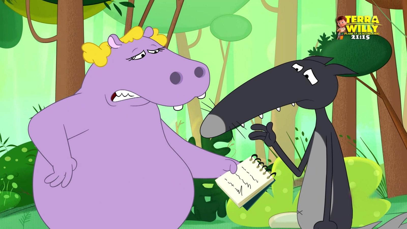 El lobo que quería inventar palabras - Lobo | Ver