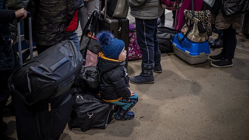 Las familias de acogida se vuelcan con los niños ucranianos | Ver